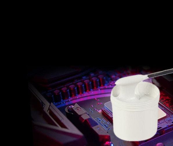 Silicone thermal grease