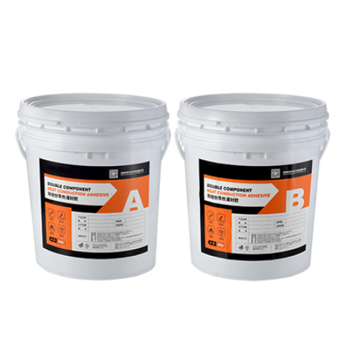 Thermally conductive potting glue